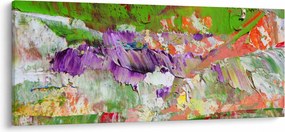 Obraz abstrakcie - maľba (120x50 cm)