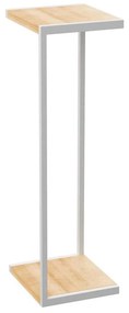 Luminex Stojan na kvety 100x30x34 cm biela 9026