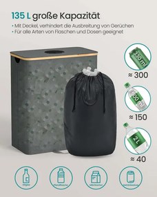 Kôš na PET fľaše 135L RRB513G01