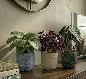 Keramický ručne vyrobený obal na kvetináč ø 18 cm Almada – Ego Dekor