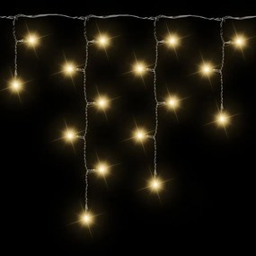 Nexos 38533 Vianočný svetelný dážď 400 LED teple biela - 7,8 m