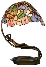 Vitráž dekoratívna lampa LADY AKT