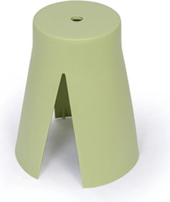 Plastová stolička RIKO, zelená