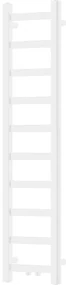 Mexen Bolt, vykurovacie teleso 1200 x 300 mm, 240 W, spodné a stredové, biela, W126-1200-300-00-20