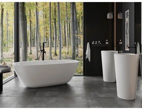 Mexen Como, voľne stojaca vaňa z konglomerátu 170 x 82 cm, biela lesklá, 57311708210