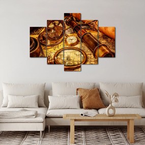 Obraz - Historické pomôcky námorníkov (150x105 cm)