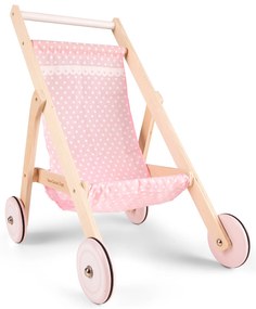 Drevený golfový kočík pre bábiky