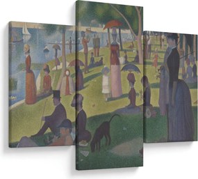 Obraz - Georges Seurat, A Sunday on La Grande Jatte, reprodukcia (90x60 cm)