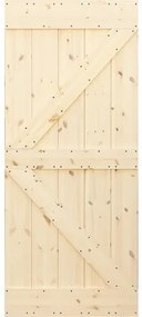 Interiérové dvere Radex Loft Rustic KK 210 x 79 cm Ľ/P