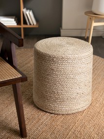 Hanse Home Sedací vak JUTTA POUF 106236 Ivory - 40x40 cm