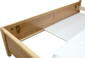 Masívna posteľ  MATE LUX 180x200 buk