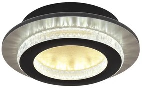 Globo 48042-12G - LED stropné svietidlo JAYDEN LED/12W/230V, priemer 20 cm, čierne