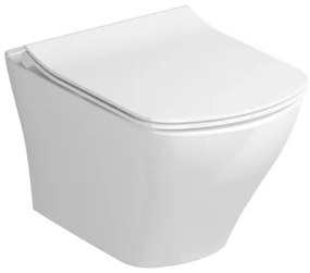 Ravak X01673 - WC sedadlo SoftClose CLASSIC SLIM biela