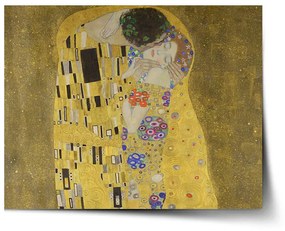 Sablio Plagát Bozk - Gustav Klimt - 120x80 cm