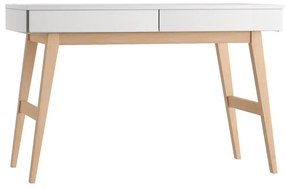 Detský písací stôl s bielou doskou 60x120 cm Swing – Pinio