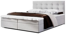 Čalúnená posteľ FADO 2 + rošt + matrac, 140x200, Cosmic 10