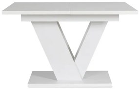Jedálnský rozkladací stôl ARES biely lesk- vintino.sk