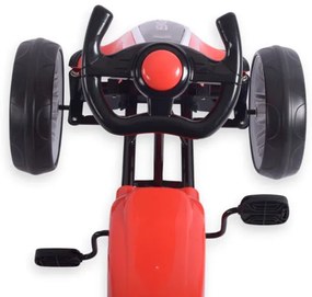 Šlapacia motokára POWER červená