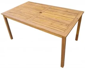 Doppler ATLAN - záhradný drevený stôl 150 x 90 x 75 cm