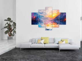 Obraz - Maľba krajiny (150x105 cm)