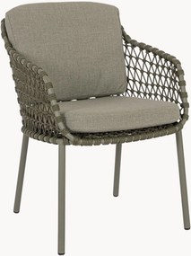 Záhradné jedálenské stoličky's opierkami Ivissa, 2 ks