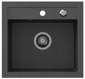 Drez Johnny 110 Steingran čierna 50x47x18.5 + sifón