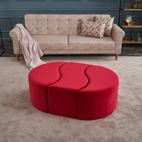 Taburetka Alya Puf Red