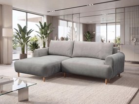 XXXLutz ROHOVÁ SEDAČKA, textil, sivá MID.YOU - Sedačky - 000084003707
