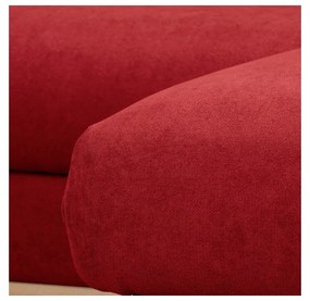 Červená rohová pohovka (pravý roh) Beata - Ropez
