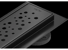 Mexen Flat M12 odtokový žľab 50 cm, čierna - 1721050-15