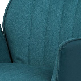 Autronic, stolička s podrúčkami HC-399 BLUE2