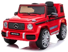 Elektrické autíčko Mercedes G63 AMG červené