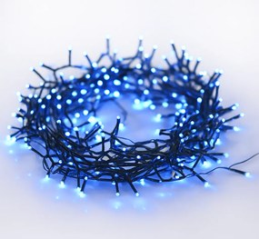 Vianočné svetielka vnútorné modré 500 LED
