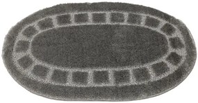Kúpeľňový koberček OCEAN sivý ovál