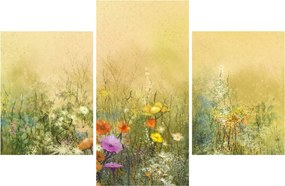 Obraz - Maľovaná lúka (90x60 cm)