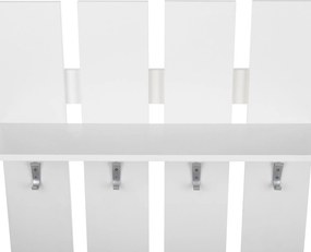 Vešiaková stena Topty Typ 17 80 - biela