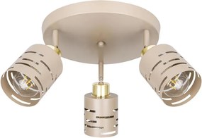 Bodové svietidlo ELEN 3xE27/35W/230V béžové/zlaté
