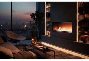 InFire - Vstavaný BIO krb 49,4x124,4 cm 6kW čierna