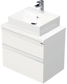 Kúpeľňová skrinka s umývadlem Intedoor BRAVE biela 70 x 74,6 x 46 cm