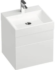 Klasické umývadlo Umývadlo na skrinku RAVAK Natural liaty mramor biela 500 x 140 x 450 mm XJO01250000