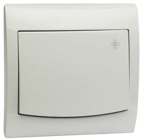 Vypínač krížový biely LP-4V