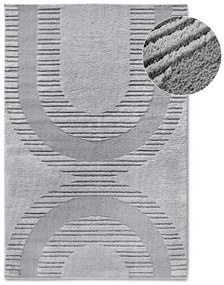 Sivý koberec 160x235 cm Bartoux Light Grey – Elle Decoration