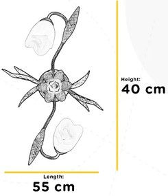 ONLI - Stropné svietidlo SONIA 2xE14/6W/230V