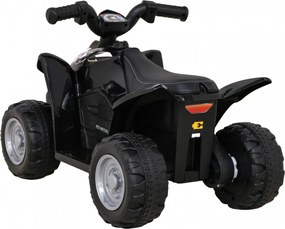 Ramiz Štvorkolka Honda 250X TRX s batériou Čierna + klaksón + LED + Eko koža