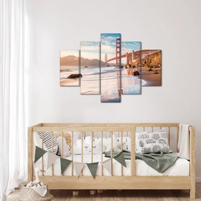 Obraz - Golden Gate Bridge (150x105 cm)