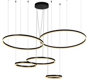 LED Stmievateľný luster na lanku LED/220W/230V 3000-6500K + diaľkové ovládanie