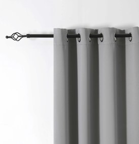 Záves OXFORD LIGHT 140x250 cm, svetlosivý Zavesenie: Riasiaca páska
