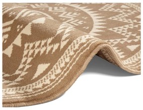 Hnedý koberec Hanse Home Celebration Valencia, ⌀ 200 cm