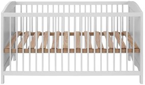 Livarno home Detská postieľka, 140 x 70 cm (biela)  (100384945)