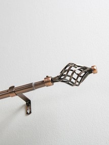 Garniža jednoradová Davide - stará mosadz 120 - 210 cm